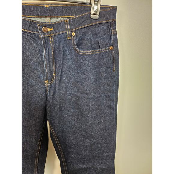 VTG Jordache Men's Denim Mid Rise Stretch Bootcut Jeans Size 34X30 - Picture 5 of 16